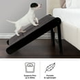 thumbnail image 4 of PETMAKER Foldable Wooden Pet Ramp for Bed, Couch, or Vehicle (Brown/Gray), 4 of 11