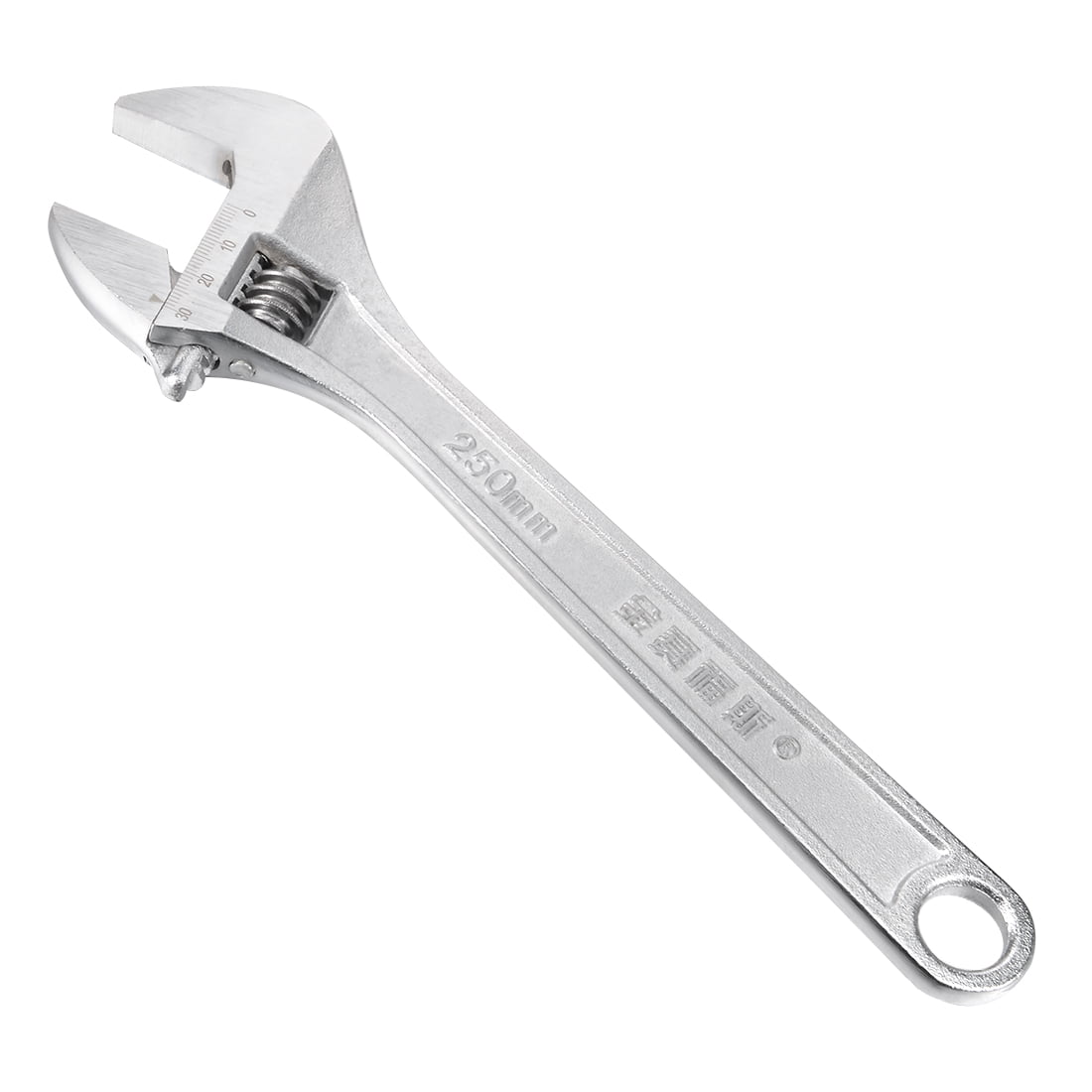 10 inches Adjustable opening spanner hand tool 0 mm to 30 mm 
