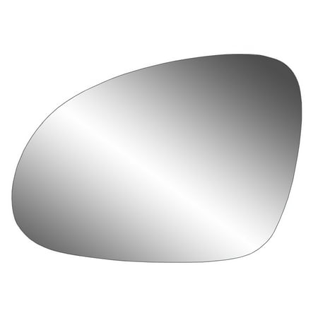 33285 - Fit System Driver Side Heated Mirror Glass w/ backing plate, Volkswagen VW Passat 06-10, Passat (from 11/ 03/ 2004 to 2005) 2005, 4 1/ 2" x 6 3/ 4" x 7"