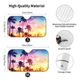 thumbnail image 3 of Disketp Windshield Sun Shade, Car Sun Shade For Front Window Tropical Palm Tree At Sunset Sunshades Sun Visor Protector Blocks Uv Rays Foldable, 3 of 9
