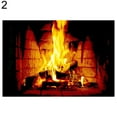 thumbnail image 3 of jiaroswwei Fireplace Burning Firewood Studio Photography Photo Props Backdrop Decoration, 3 of 7