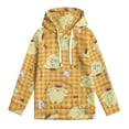 thumbnail image 5 of Pompompurin Hoodie 3D Print Pullover Hooded Long Sleeve Sweatshirts Tops Blouse with Pocket for Boys Girls M, 5 of 6