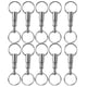 thumbnail image 5 of EeaseMX 10 llaves separables con 2 anillas divididas, fácil de desmontar, doble resorte, cierre a presión, cadena separada, accesorio para llave, 5 of 8