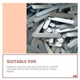 thumbnail image 3 of Shisuyan Rectangular Fitness Weight Equipment Silver 5Pcs 6X1X0.2In, 3 of 9