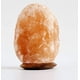 thumbnail image 1 of Lámpara de roca de cristal del Himalaya, color rosa, roca de sal natural de forma única, base de madera hecha a mano, decoración perfecta para el hogar y regalo de luz de noche con propiedades, 1 of 5