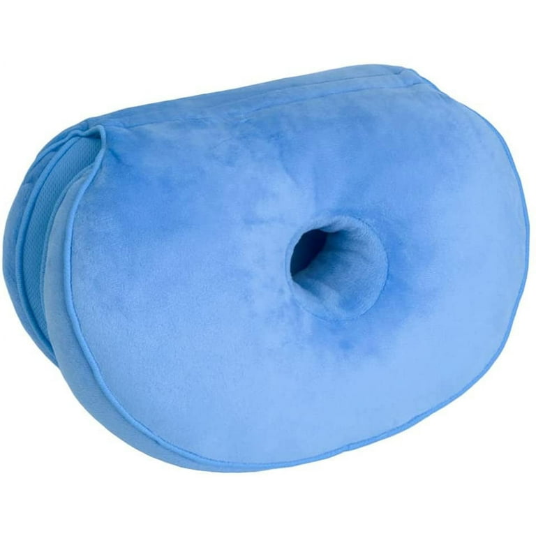 Dual Comfort Cushion Lift Hips Up Multifunction Folding Beauty Butt Posture Correcting Cushions Home Cushion Multifunction Cushion Office Cushion for Pressure Relief Fits in Car Seat Home Office Walma...