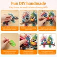 thumbnail image 6 of FYJUCPA DIY Hanging Diamond Art Kit Double Sided Bird Diamond Art Window Pendant Ornament Special Shape Rhinestone for Living Room Bedroom Office Yard, 6 of 7