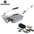 thumbnail image 2 of ROCKBROS Cycling Glasses Sport Sunglasses Polarized with 5 Lens Myopia Frame Running Fishing UV400 Men Women, 2 of 8