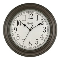 Equity 12 Inch Cora Quartz Analog Wall Clock, 20898