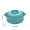 Mint Green, variant on Microwave Safe Bowl with Lid, Ribbed Plastic Soup Bowl with Handles, BPA Free Microwave Ramen Noodle Bowl, Dishwasher Safe Cereal Bowl for Kitchen, College Dorm, Office, Home Use