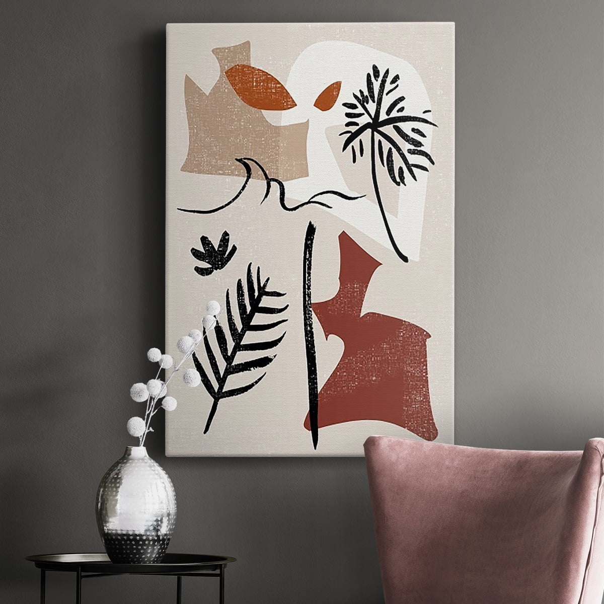 Soft Palms VI Premium Gallery Wrapped Canvas - Ready to Hang