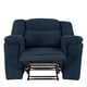 thumbnail image 3 of Sillón Reclinable Konrad 1 Plaza Gris Azul Marino, 3 of 11