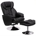 thumbnail image 2 of Flash Furniture Fauteuil Inclinable et Ottoman Transitionnels, Noir, 2 of 5