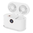 thumbnail image 1 of Mini aire acondicionado, ventilador, enfriador portátil, humidificador, USB, escritorio personal, LED blanco, 1 of 8