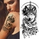 thumbnail image 1 of Tatuajes temporales para hombres, mujeres y adultos. Tatuajes abstractos con rosas., 1 of 2