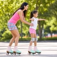thumbnail image 6 of EONROACOO Teen Kids Roller Skates, Light-up Wheels Double-Row Quad Skates,Youth 3, 6 of 11