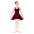 thumbnail image 4 of Girls Barre Stretch Waist Ballet Skirt, Pastel Blue, 4 of 4