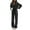 Black, variant on Women Sweatsuit 2 Piece Sweatshirt Jogger Pants Lounge Sets Cute Fall Outfits Matching Workout Set