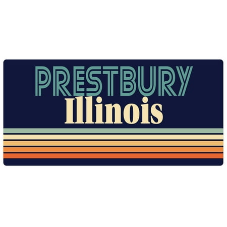 

Prestbury Illinois 5 x 2.5-Inch Fridge Magnet Retro Design