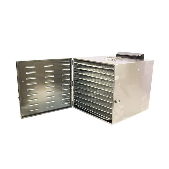 INTBUYING Food Dehydrator 10 Tray with SS Dehydrator Jerky Touch Digital Pet Food Dryer Machine Temperature Control