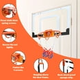 thumbnail image 5 of Ambifirner 18 inch Mini Basketball Hoop for Door, Basketball Hoop Indoor, Mini Hoop with Balls/Inflator/Breakaway Rim, Basketball Toy Gifts for Kids and Adults, 5 of 5
