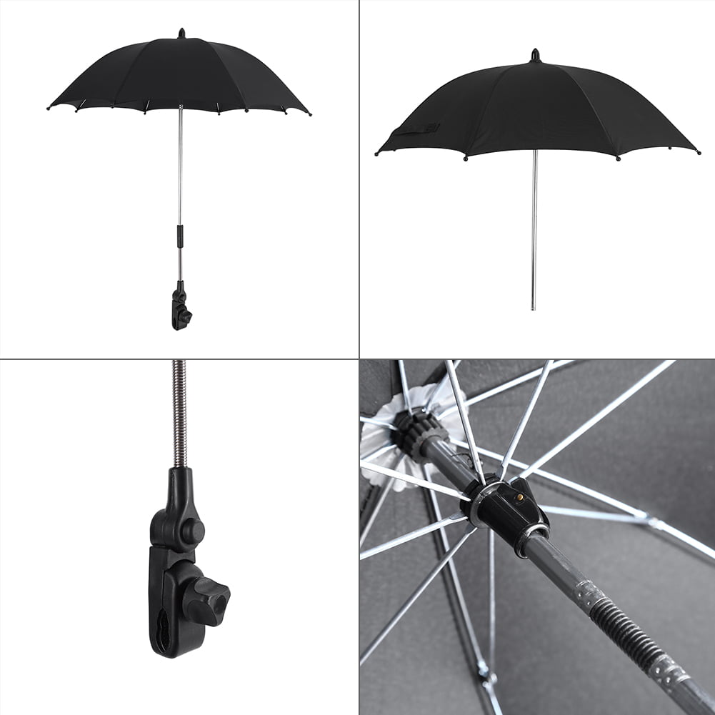 clip on stroller umbrella