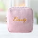 thumbnail image 5 of Bolsa para toallas sanitarias con cierre de cremallera, organizador portátil para mujeres y niñas (rosa), 5 of 6