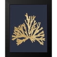 thumbnail image 2 of Wild Apple Portfolio 20x24 Black Modern Framed Museum Art Print Titled - Pacific Sea Mosses IV Indigo, 2 of 5