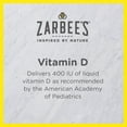thumbnail image 5 of Zarbee's Baby Vitamin D Supplement for Infants, 0.47 Fl. Ounces (1 Box), 5 of 14