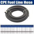 thumbnail image 2 of iMeshbean Braided Fuel Line -10 AN Oil/Gas/Fuel Hose Line Aluminum Hose End Fitting Kit, 2 of 9