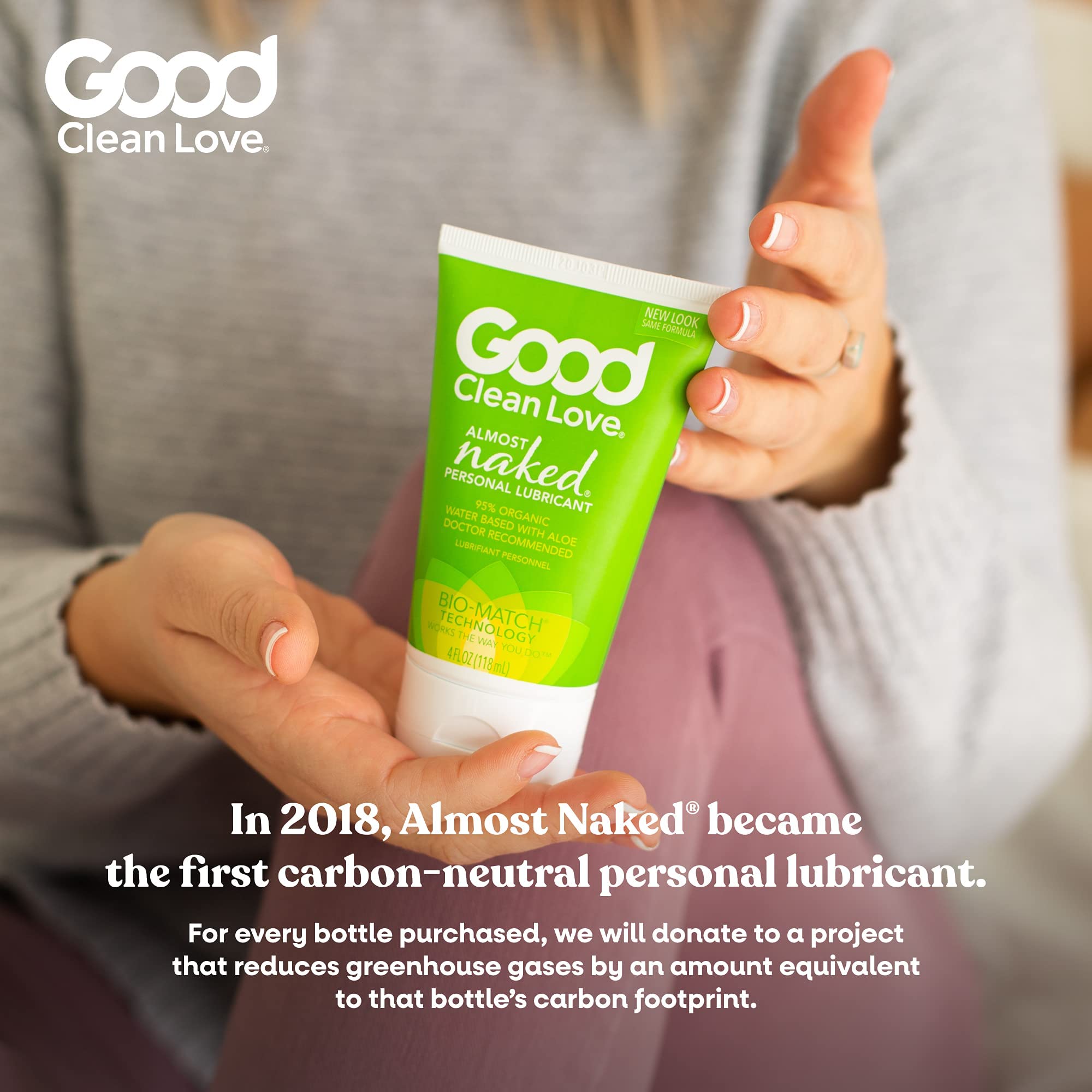 Good Clean Love: Almost Naked® Organic Personal Lubricant 4 oz - image 3 of 6