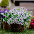 thumbnail image 4 of GRNSHTS Artificial Flowers for Outdoors Fake Plants - 8 Bundles Faux Outside Greenery Boxwood No Fade Plastic Shrubs Fall Decor Farmhouse Home Garden Christmas, 4 of 17