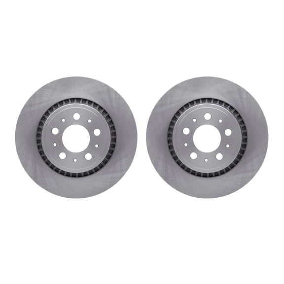 Dynamic Friction Company Rear Brake Rotors 6002-27039
