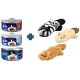 thumbnail image 1 of Paquete de 8 latas Felix pate alimento humedo 156 gr + 1 juguete relleno de catnip y cola squeaker Fancy pets, 1 of 5