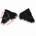 thumbnail image 6 of 2x Gothic Dark Hair Clip Girls Barrettes Cat Ears Animal Ears Hair Clip Set Gothic Rings Chain Versatile Barrettes, 6 of 10