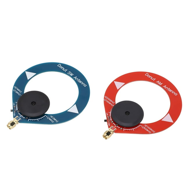 Antenne Donut AM, 2pcs Donut AM MW Donut SW Antenne Mini-Boucle Antenne Durabilité Éprouvée