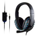 thumbnail image 2 of Auriculares para juegos Auriculares con cable de 3,5 mm Consola de juegos para PC Auriculares con micrófono de control de cables, Azul Inevent EL001019-01B, 2 of 7