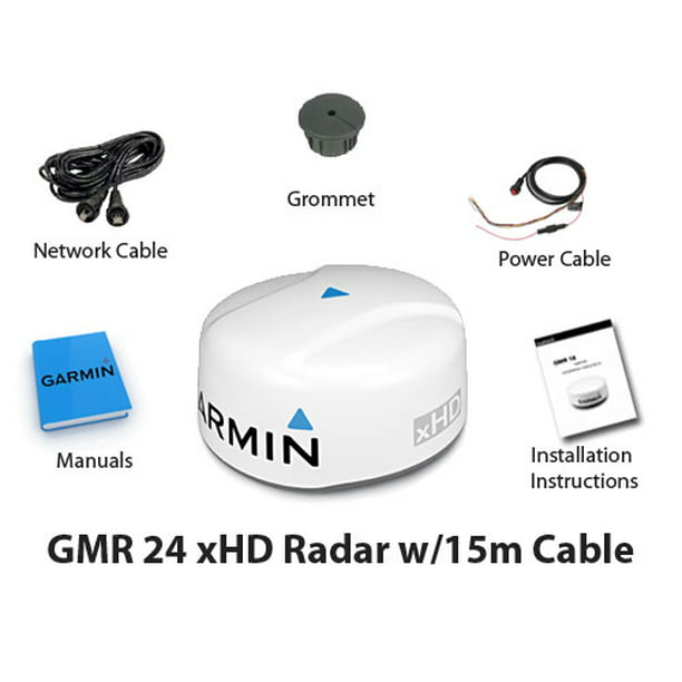 Garmin 010-00960-00 GMR xHD Radar w/15m Cable - Walmart.com