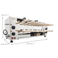 thumbnail image 4 of Machine à Pain Électrique Cheminée pour Gâteaux, Cornets de Crème Glacée, Rouleaux de Kurtos, Kalacs, Four 220V, 4 of 22