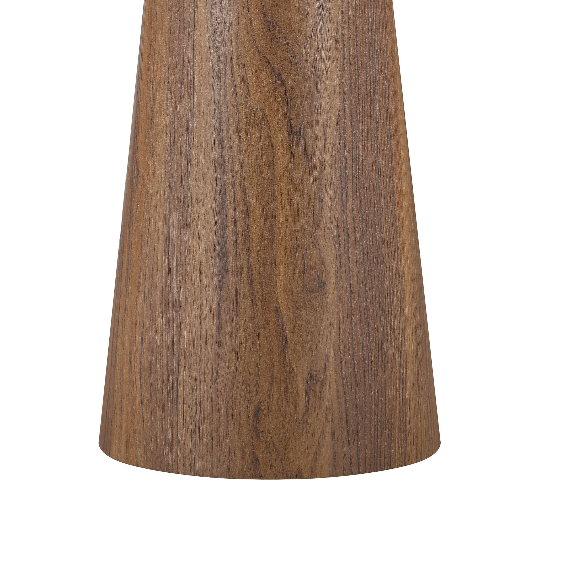 Better Homes & Gardens Ashby Pedestal End Table, Walnut Finish
