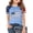 B75 Blue, variant on Glisme 250Th Anniversary Toddler Boys Girls T-Shirt USA Letter American Flag Print Short Sleeve Crew Neck Tops Summer Independence Day Casual Boys Tees Size 1-2 Years Black