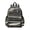 Black and Gold Marble Pattern, variant on Black and Gold Marble Pattern Cute School Backpack with Padded Back and Adjustable Shoulder Straps 13.4"x11"x4.7"
