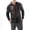Black, variant on YLSDY Men's Sequin Mesh Long Sleeve Shirt, Disco Party Sparkle Design, Button-Down Performance Top Black S