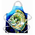 thumbnail image 1 of Carolines Treasures MW1199APRON Tablier Poisson Mûrier Bleu Chanceux, 1 of 4