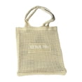 thumbnail image 2 of Bolso de crochet para mujer, bolso de tejido para , ir al trabajo, hacer picnic o disfrutar del libre. Amarillo, 2 of 8