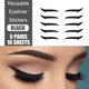 thumbnail image 3 of Adhesivos Temporales para Párpados con Brillo Plateado, 5 Pares, Ideal para Maquillaje Diario y Fiestas, Hechos de ABS, Incluye 10 Unidades, Varios Colores Disponibles., 3 of 7