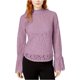 thumbnail image 1 of Blusa de encaje bar III para mujer Picardias Morado Grande, 1 of 1