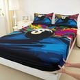 thumbnail image 3 of Castle Fairy Children Teens Billiards Print Full Size Sheets,Snooker Sport Bed Sheets, 3 of 7