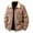 Khaki, variant on HOOMEUMY Winter Coats for Men Warm Fleece Jackets Long Sleeve Lapel Thicken Coat Lapel Windproof Outdoors Outerwear (Khaki,XXXXXL)