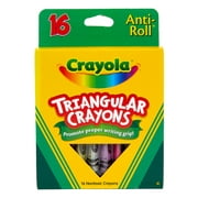 Crayola Triangular Crayon Set, 16-Colors